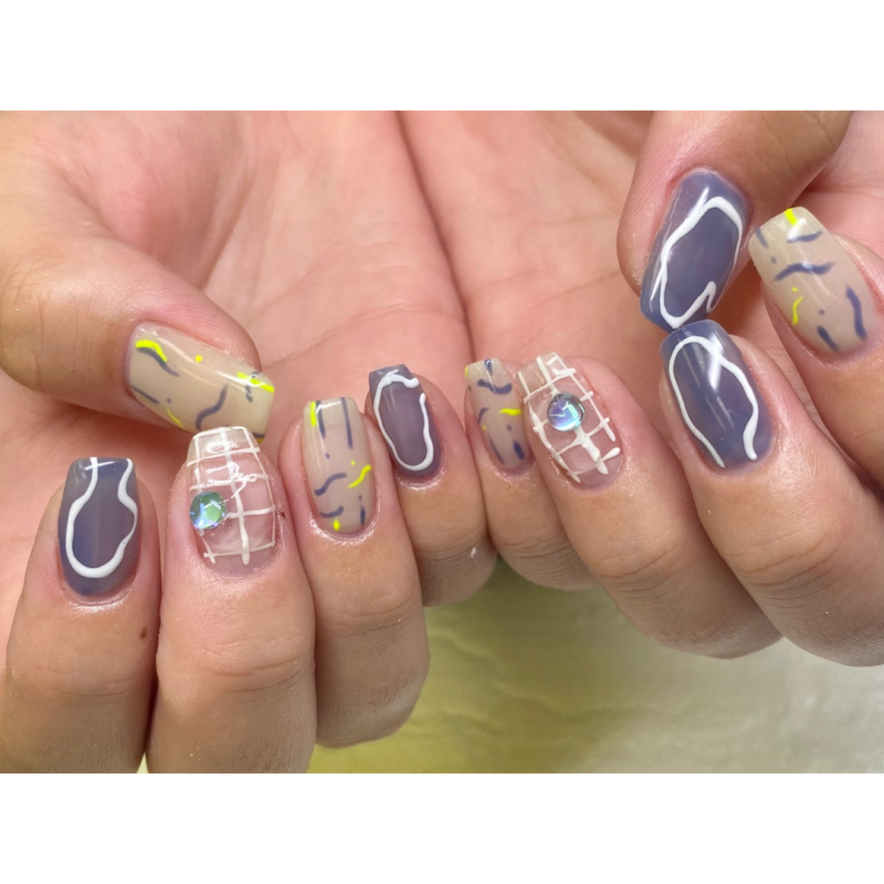 mellow nail design2